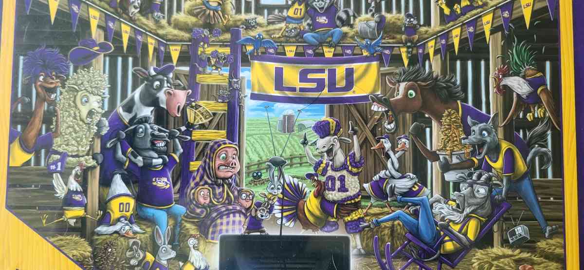 LSU puzzle Brand New in box - Arlington, Washington - FleaMarketBay