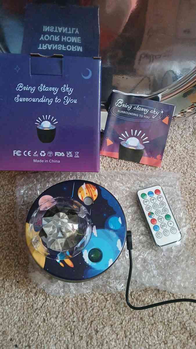 starry night projector w sound