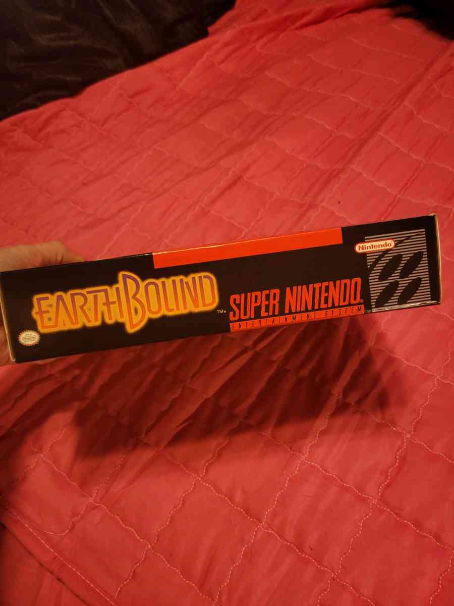 Earthbound SNES Game with Big Box and Manual - Tulsa, Oklahoma - FleaMarketBay
