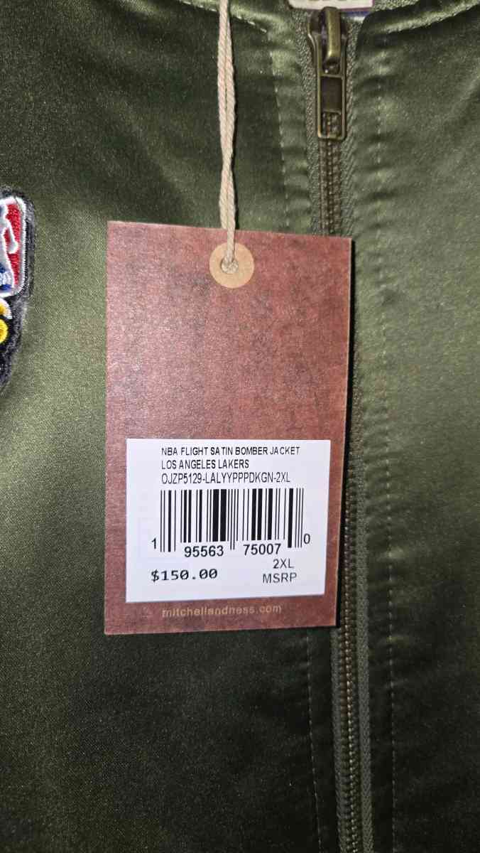 Mitchelle and Ness Lakers jacket - Los Angeles, California - FleaMarketBay