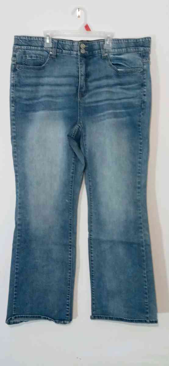 Womens Plus Size Jeans Boot Cut 18w - Dane, Wisconsin