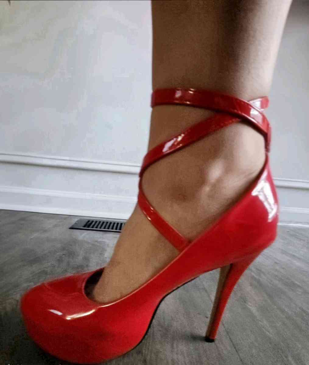 Jessica Rabbit Heels  Size 105 heels and wrap around straps - Ladson, South Carolina - FleaMarketBay