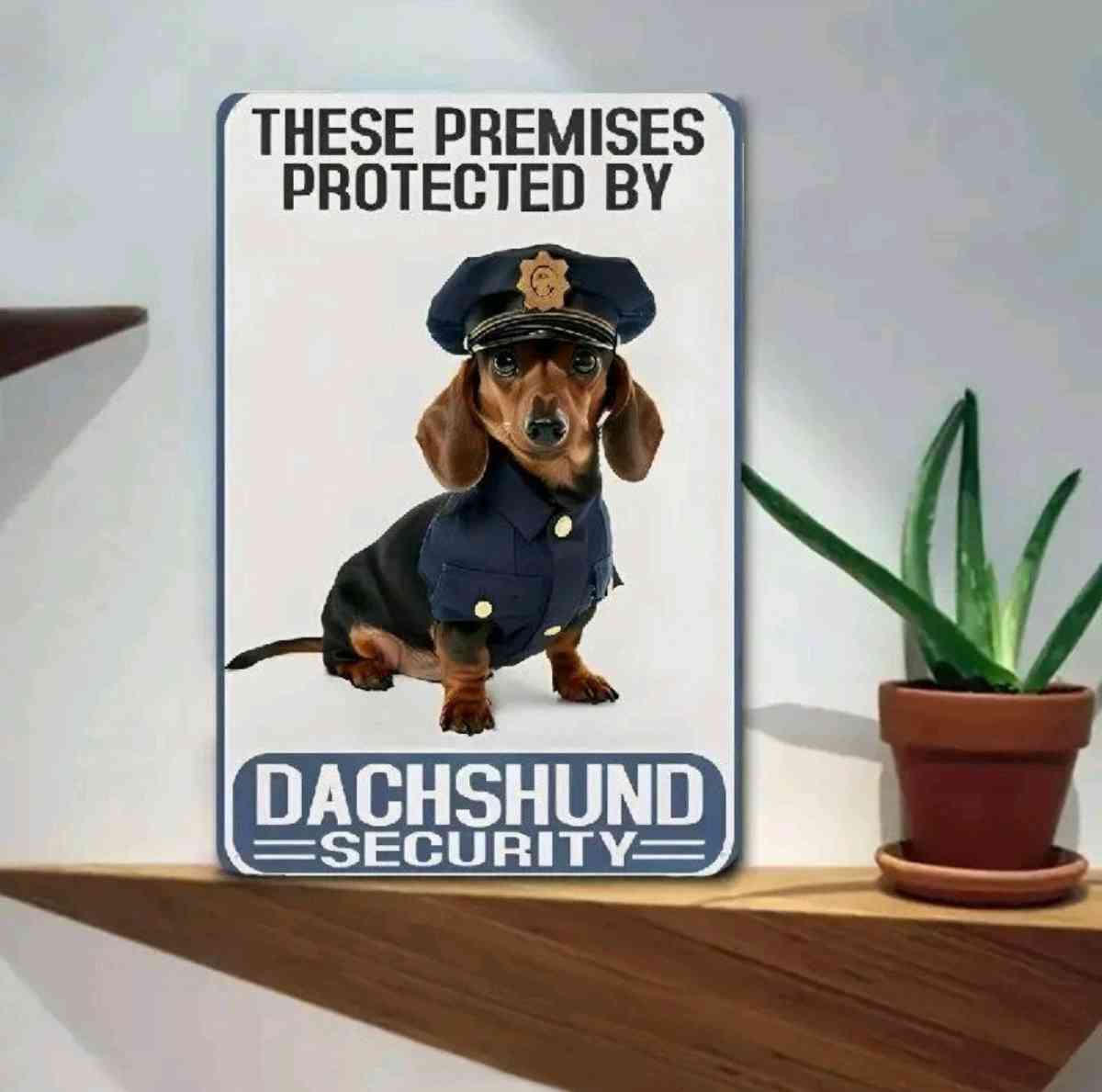 Metal Dog Sign - Palm Bay, Florida