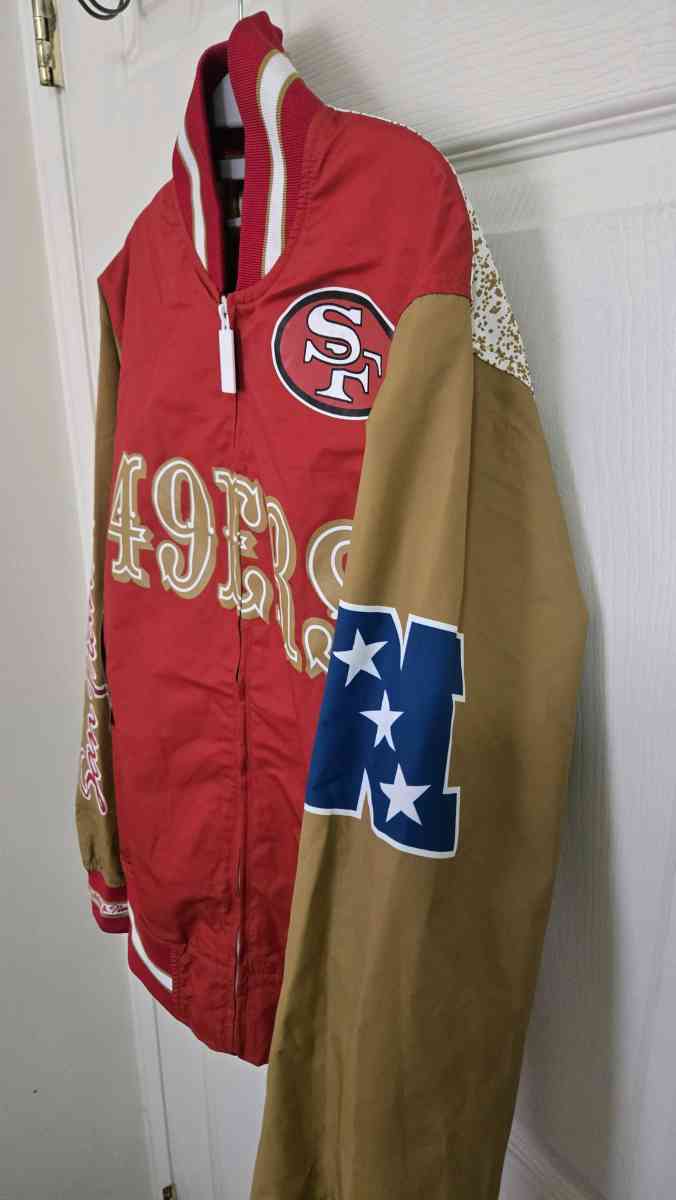 Mitchelle and Ness san Francisco 49ers jacket - Los Angeles, California - FleaMarketBay