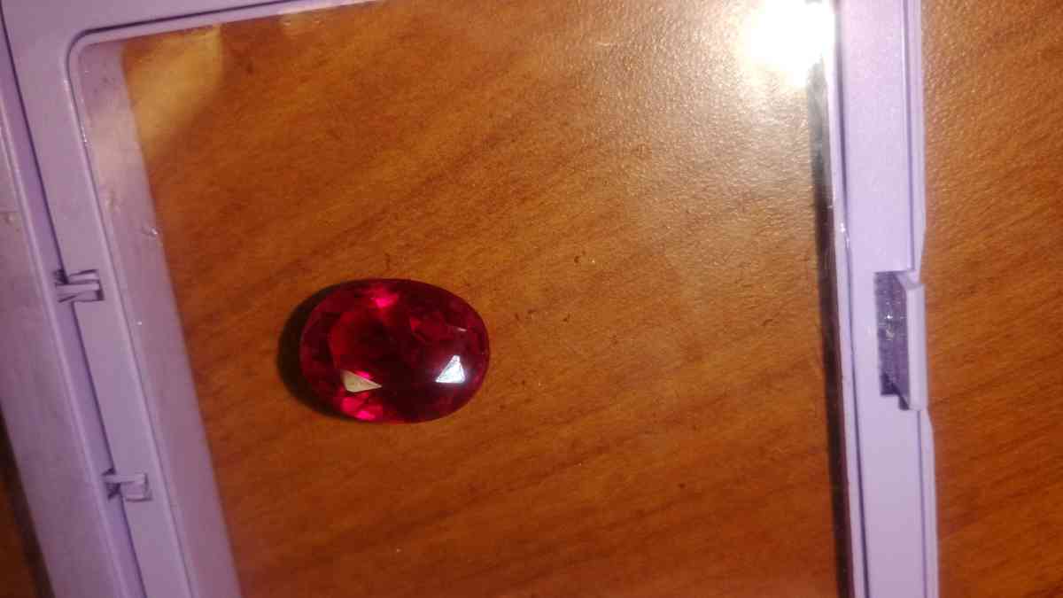 12 Carat Lab Grown Ruby - Atlanta, Georgia - FleaMarketBay