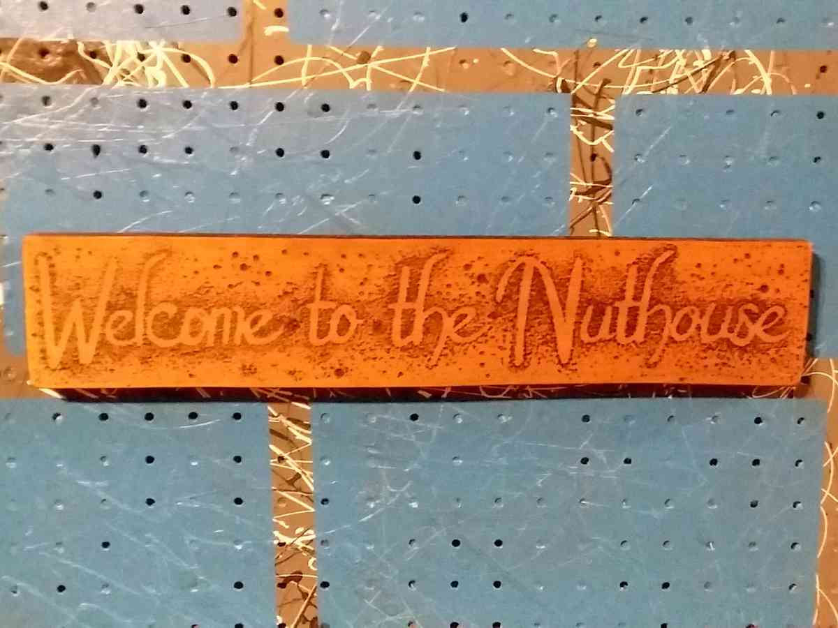 A Funny Welcome Sign - Bucksport, Maine