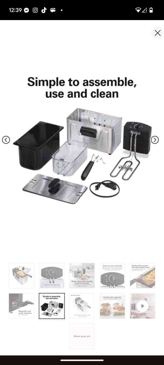 deep fryer - Orange City, Florida - FleaMarketBay