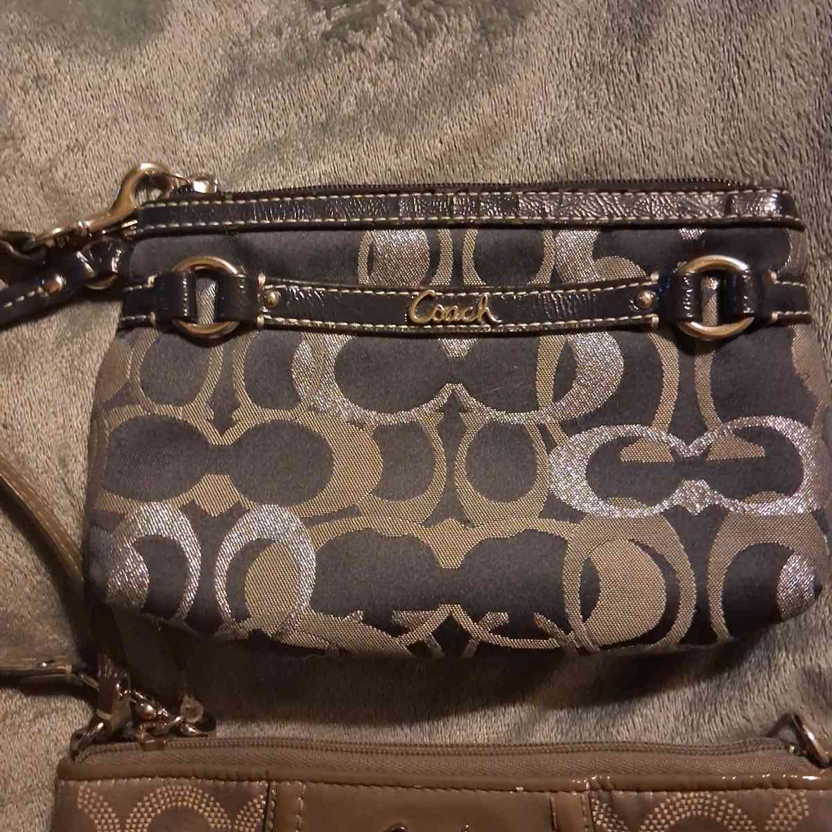 NWOT SET OF 3 VINTAGE COACH Vintage Wristlets  ID LANYARD - Rosedale, Maryland