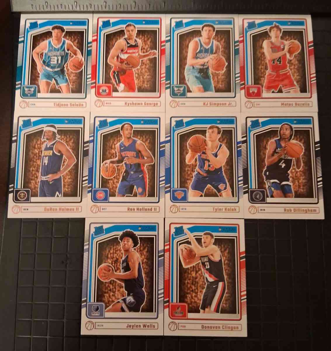 2024 to 25 Panini Donruss NBA Rated Rookie Lot of 22 - Clinton Township, Michigan - FleaMarketBay