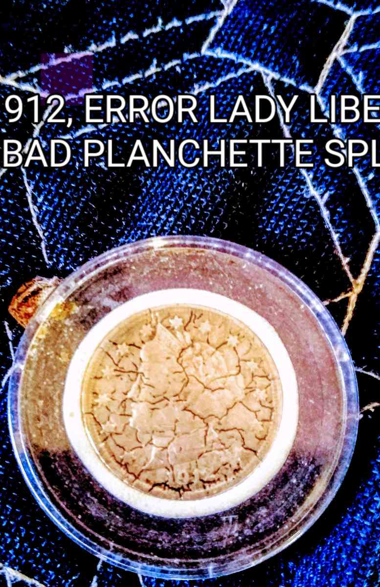 1912 LADY LIBERTY NICKEL ERROR - Danville, New Hampshire - FleaMarketBay
