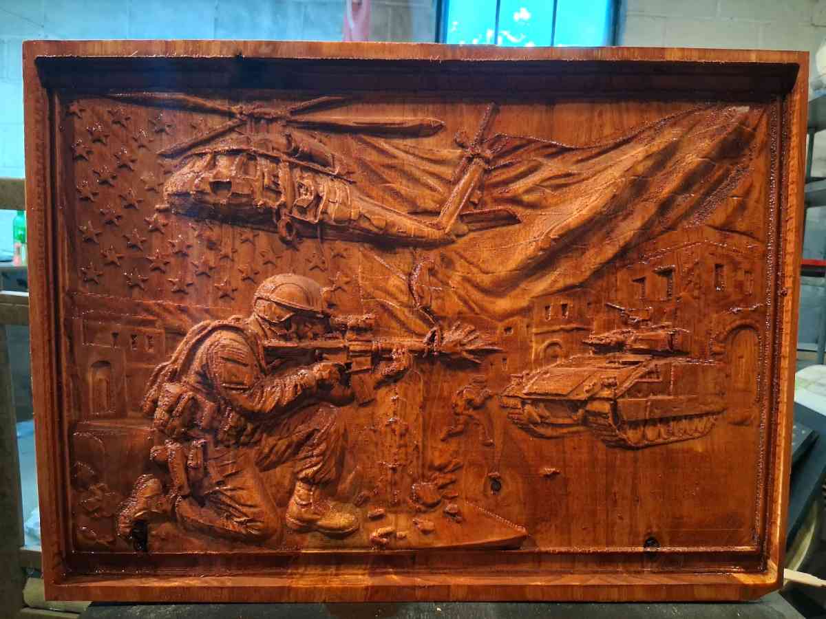 16x12 3d military sign - Butler, Pennsylvania