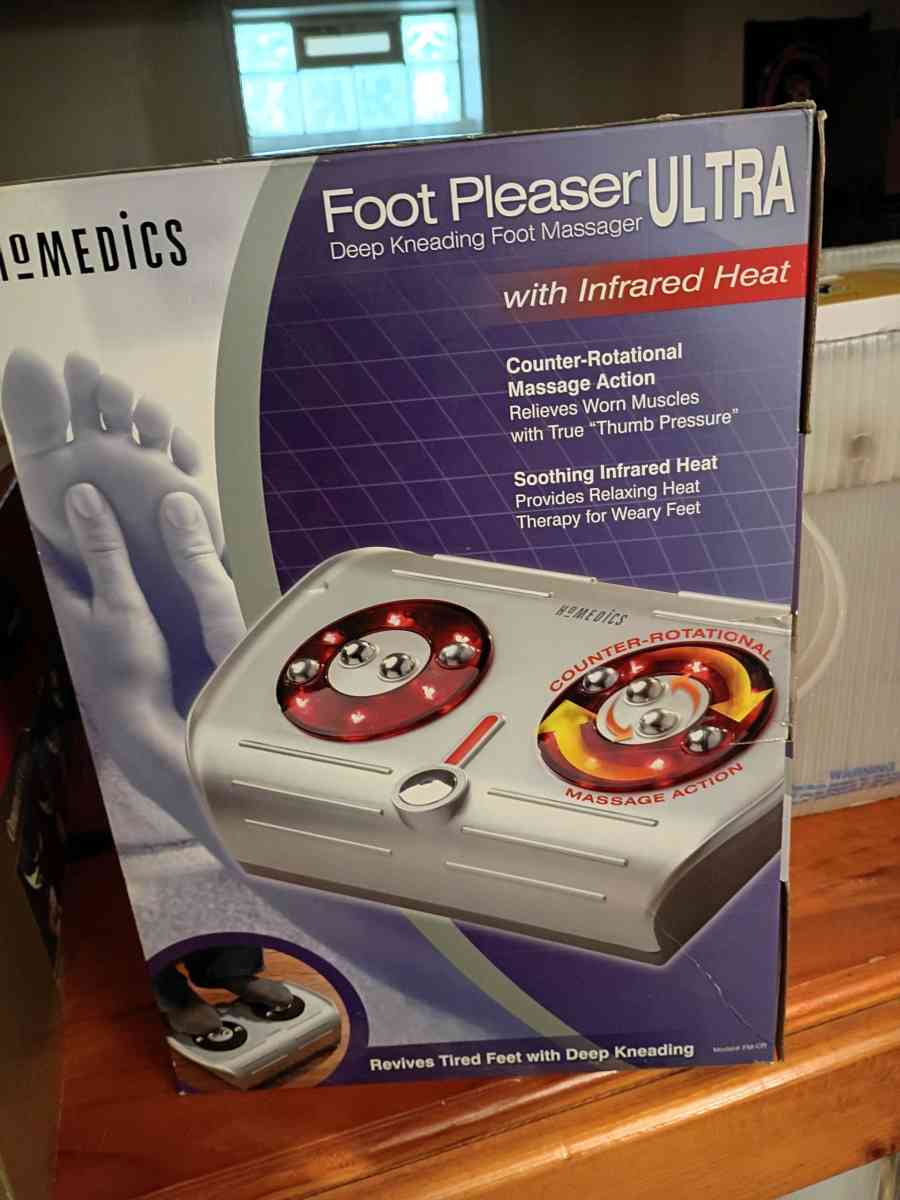 Homedics Foot Pleaser Ultra Foot Massager Never Used - Bellevue, Kentucky - FleaMarketBay