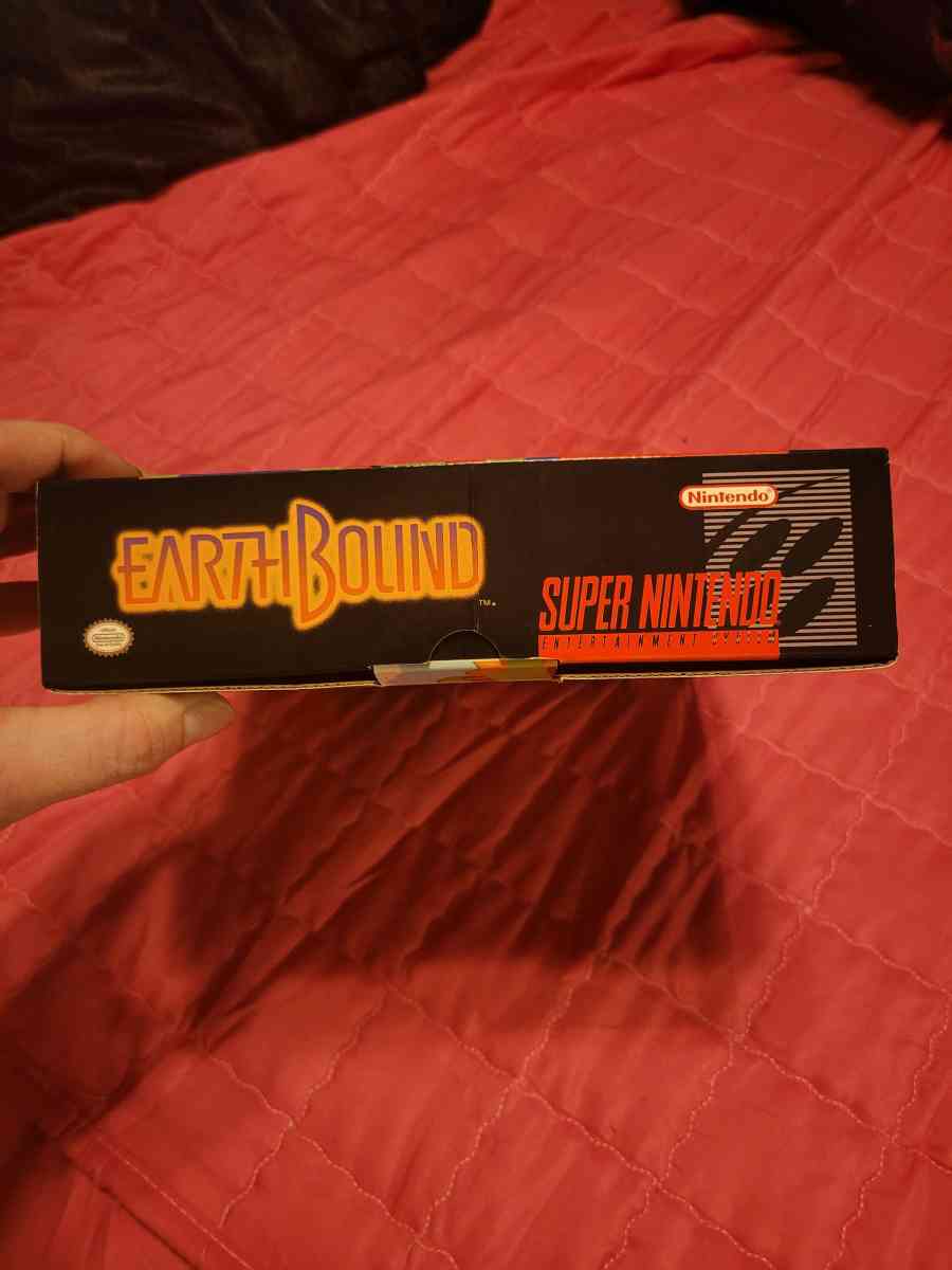 Earthbound SNES Game with Big Box and Manual - Tulsa, Oklahoma - FleaMarketBay