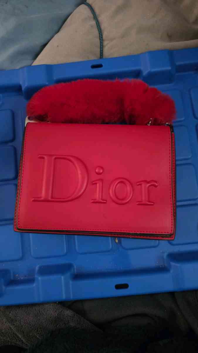 Dior Leather and fur 2 way bag - Livonia, Michigan - FleaMarketBay