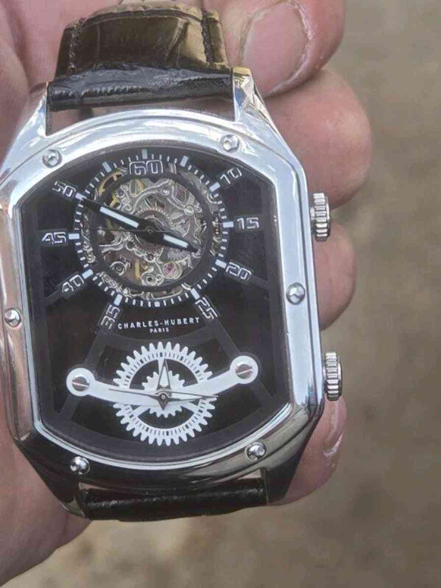 USED LIKE NEW MENS CHARLES HUBERT PARIS MENS  WATCH - Kansas City, Kansas - FleaMarketBay