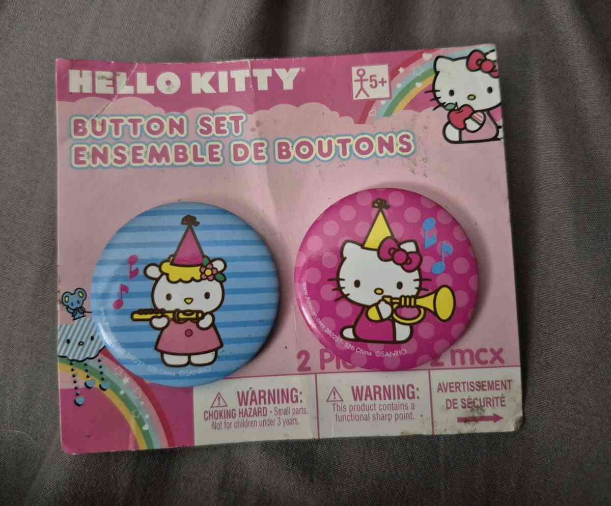 HELLO KITTY BEST FRIENDS BUTTON PIN SET - El Mirage, Arizona