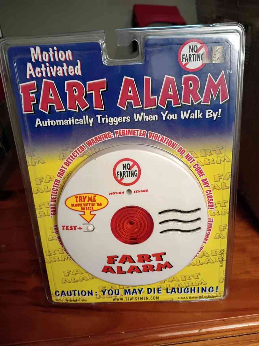 Motion Activated Fart Alarm Never Opened - Bellevue, Kentucky