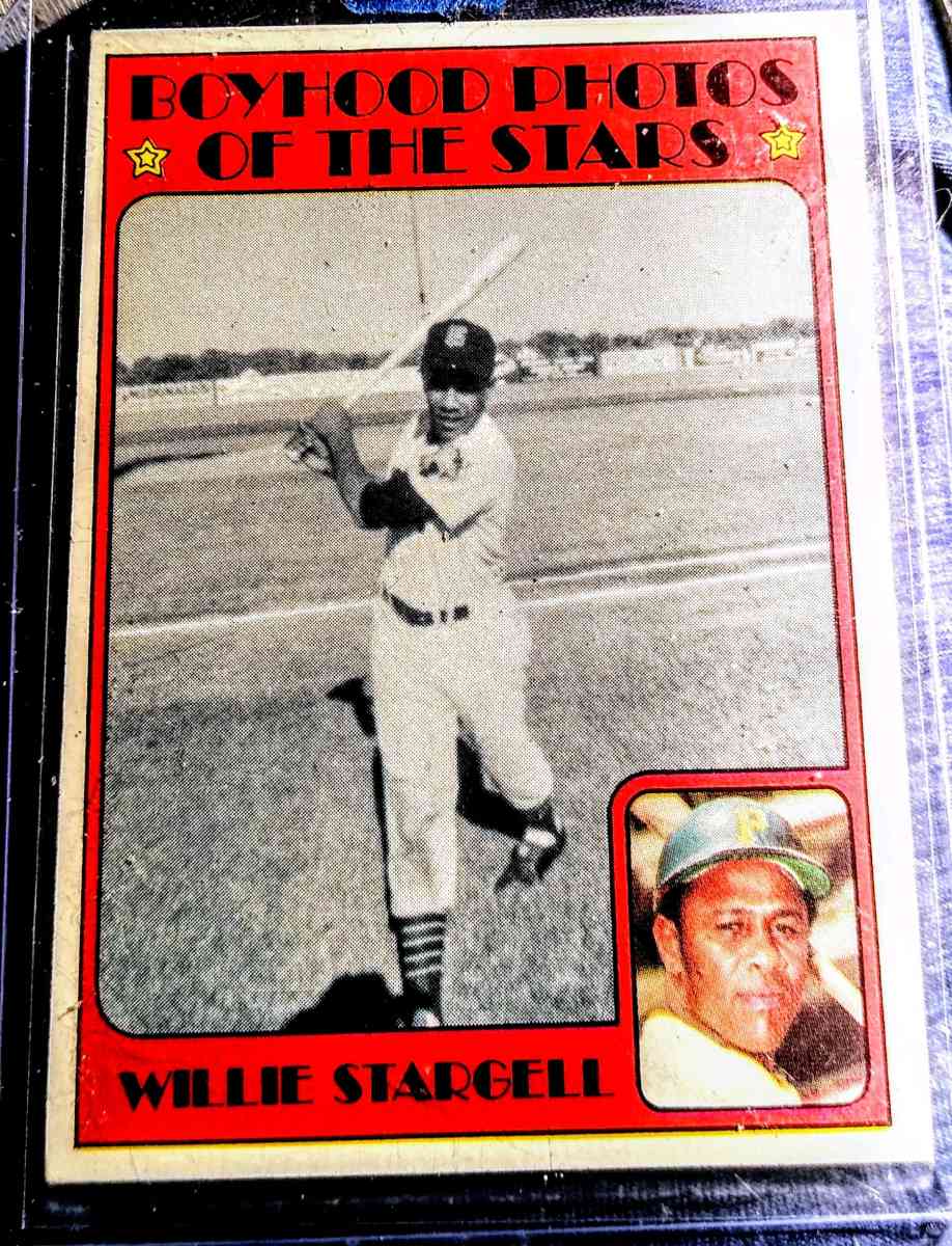 1956 YOUNG WILLIE STARGELL HIGH SCHOOL CARD - Danville, New Hampshire - FleaMarketBay