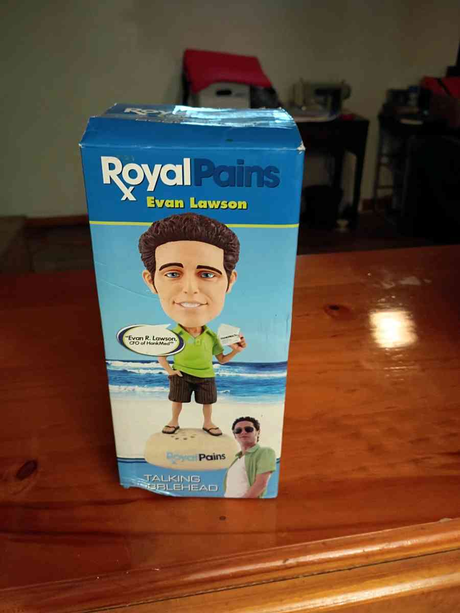 Royal Pains Evan Lawson Bobble Head - Bellevue, Kentucky