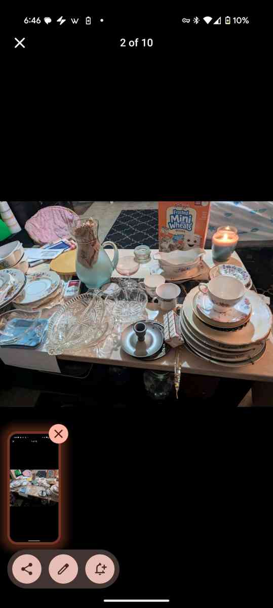 knick knacks china Corning ware - Lakeland, Florida - FleaMarketBay