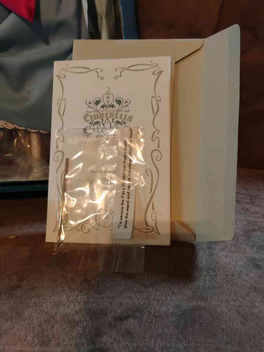 Disney Cinderella Fairy Godmother Porcelain Doll with wand - Texarkana, Arkansas - FleaMarketBay
