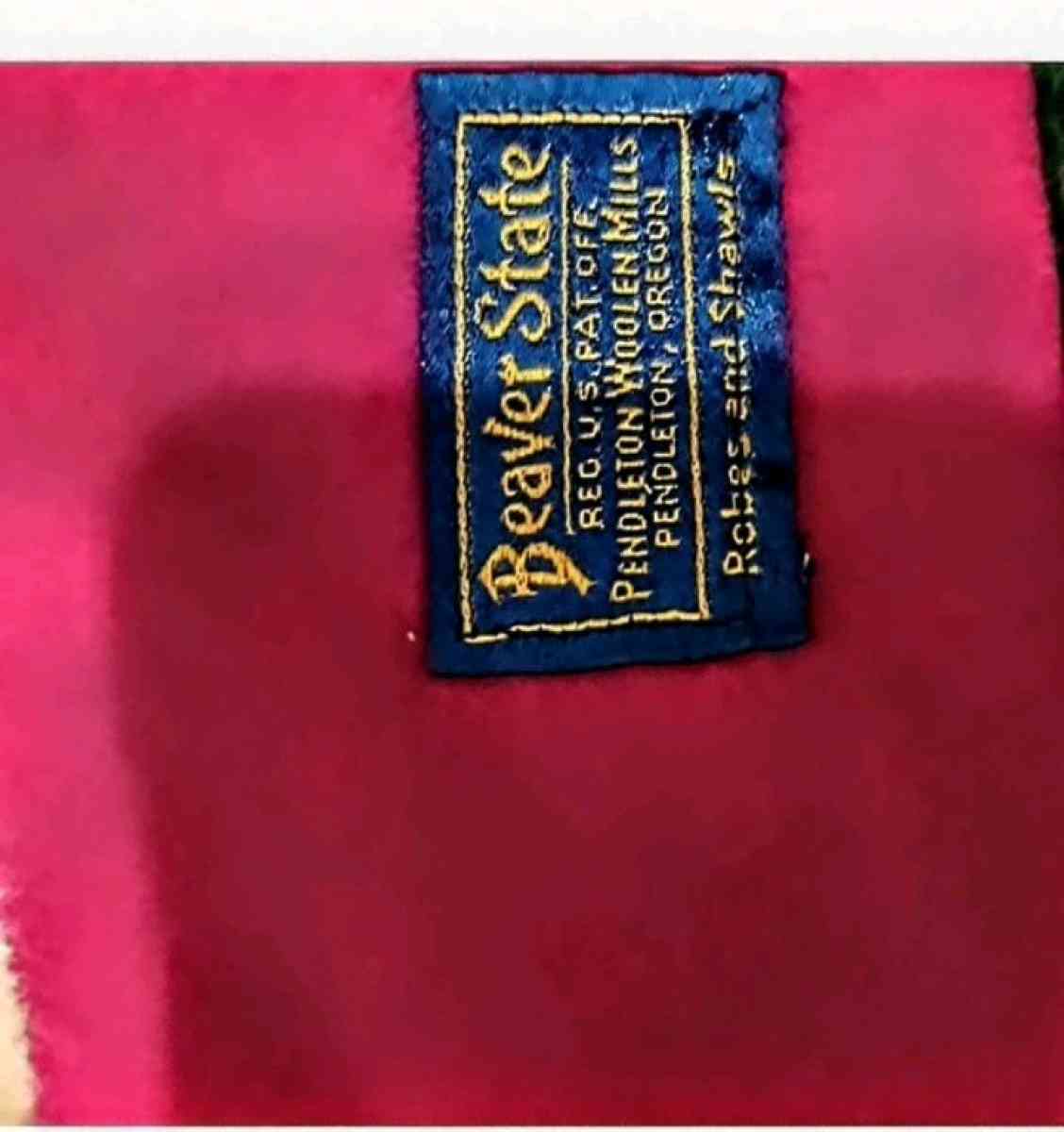 Pendleton Beaver State Vintage Blanket - Ponca City, Oklahoma