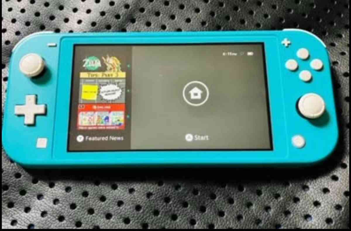 Nintendo Switch lite turquoise With Charger - West Palm Beach, Florida