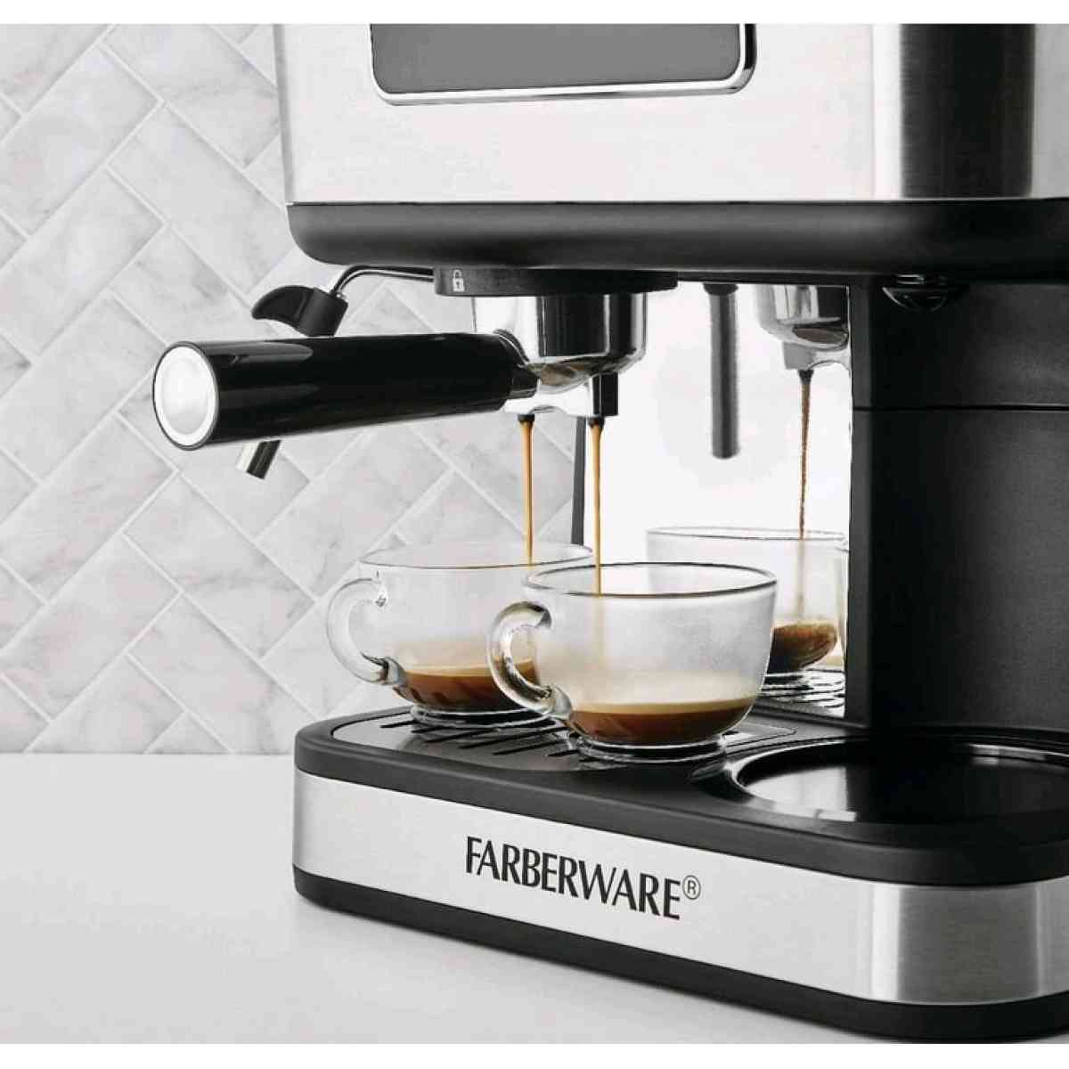 FARBERWARE DUAL BREW 10 CUP COFFEE  ESPRESSO MAKER TOUCHSCRE - Los Angeles, California - FleaMarketBay