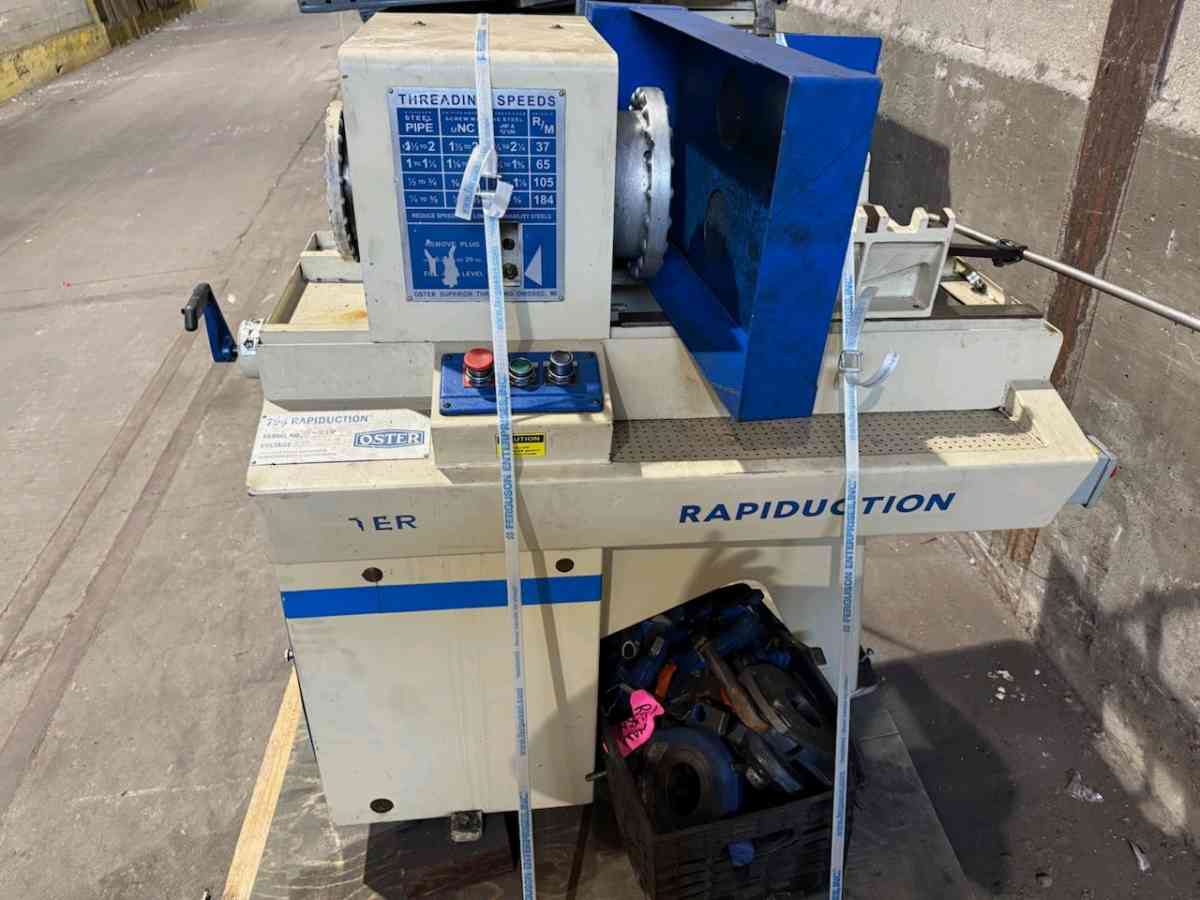 Oster rapiduction pipe threader - Freeport, New York