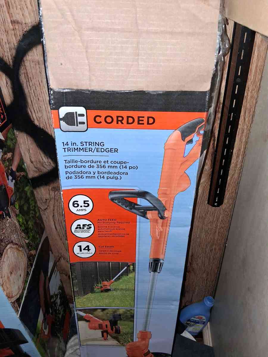 black and decker corded edge trimmer - Houston, Texas - FleaMarketBay