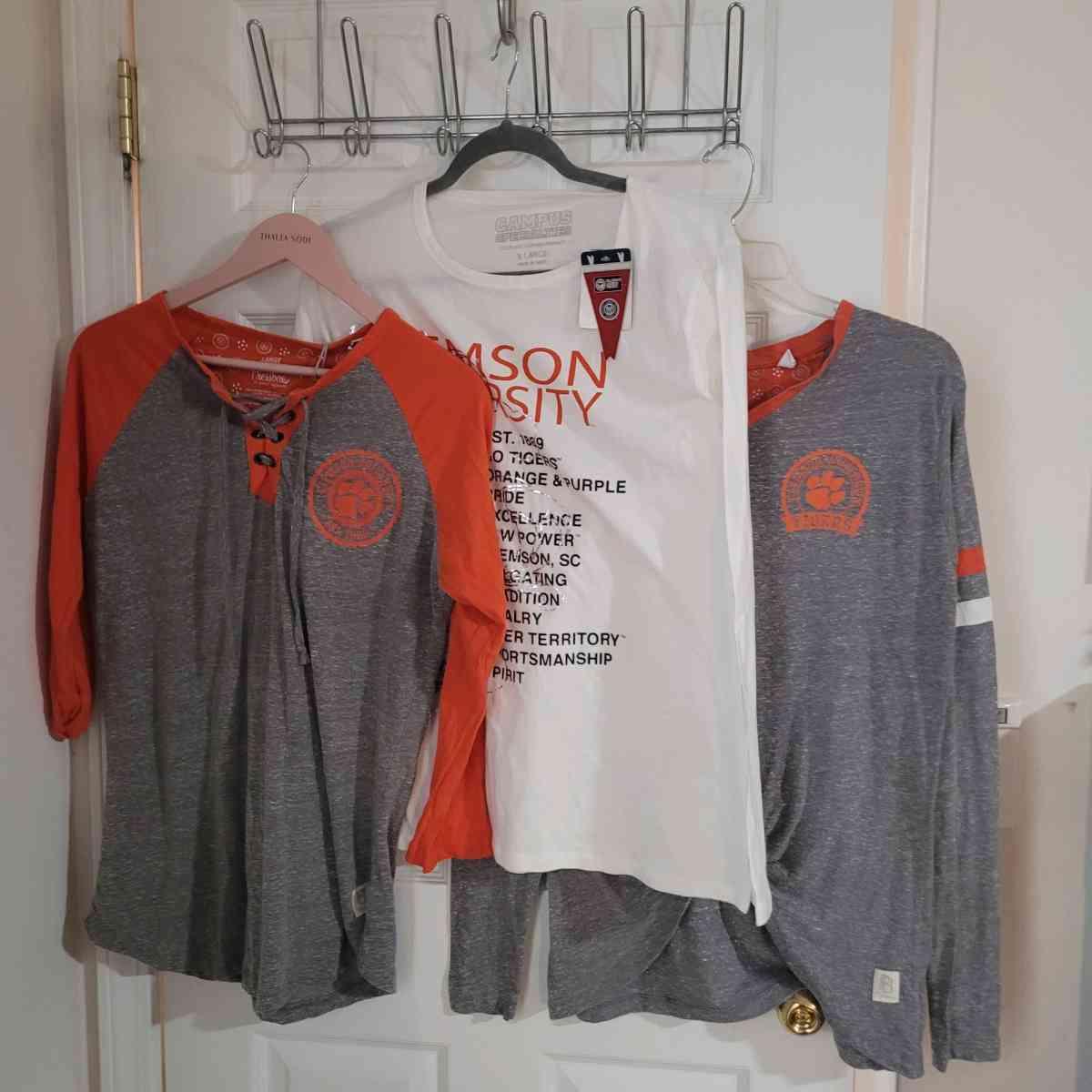 Clemson Long Sleeve Shirts - Branchville, South Carolina - FleaMarketBay