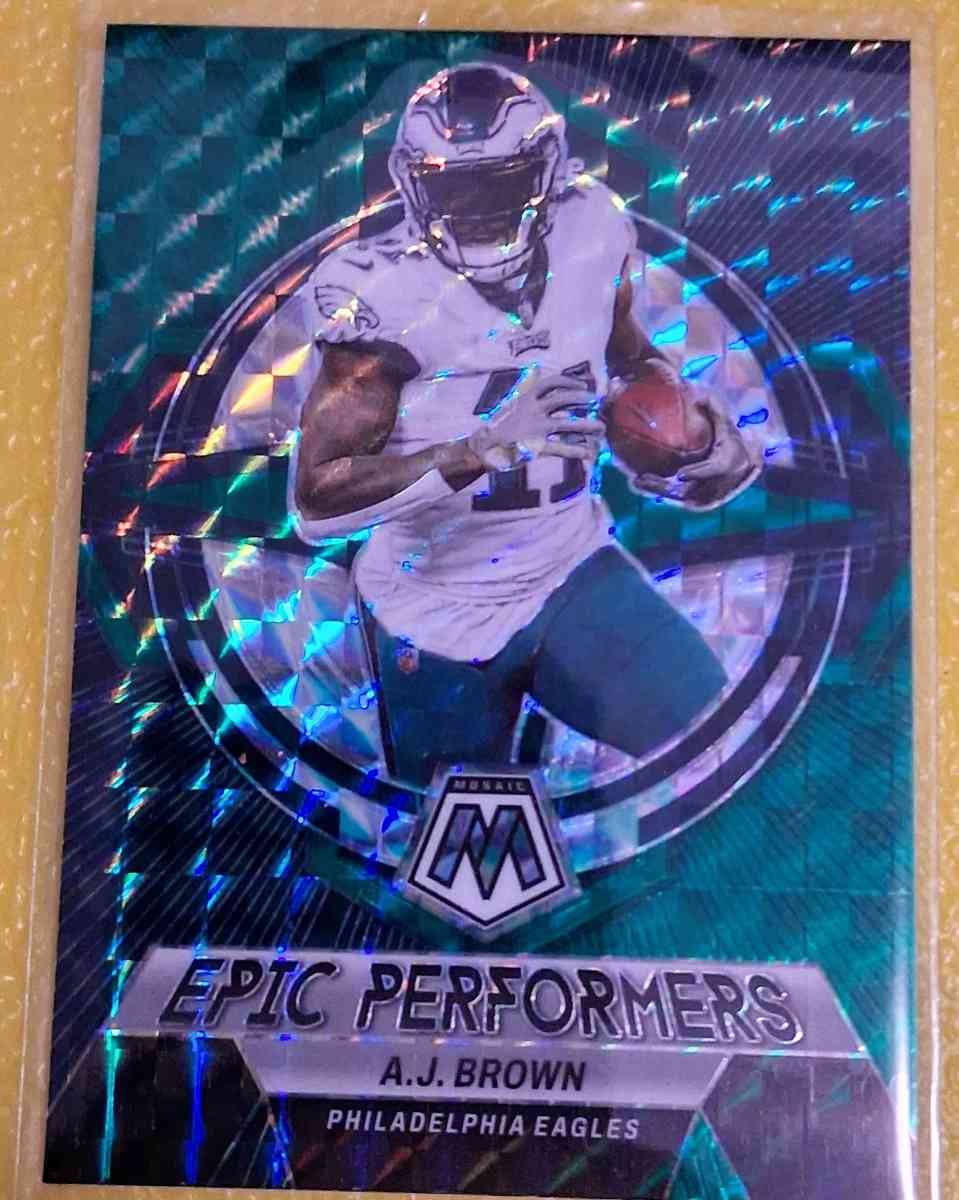 2022 AJ Brown Panini  Epic Performers Prizm - Macomb, Michigan