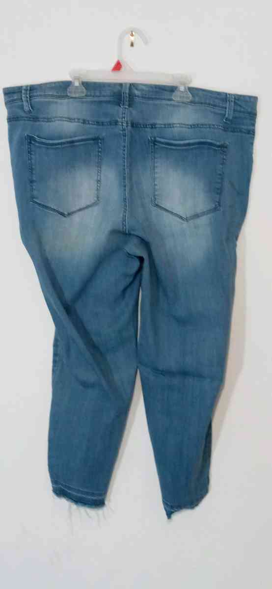 Womens Plus Size Stretch Jeans 22 - Dane, Wisconsin - FleaMarketBay