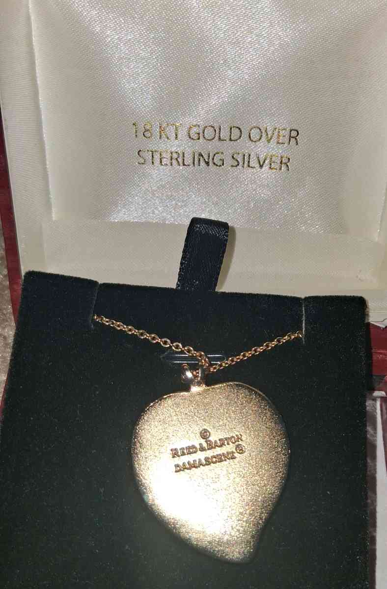 REED AND BARTON HEART NECKLACE - Elysburg, Pennsylvania - FleaMarketBay