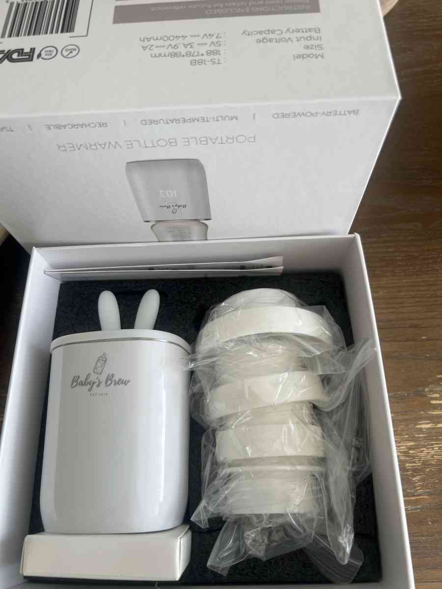 baby brew portable bottle warmer - San Bernardino, California - FleaMarketBay
