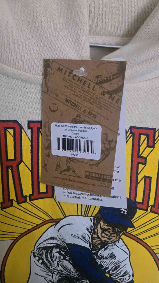 Mitchelle And Ness Dodgers sweater - Los Angeles, California - FleaMarketBay