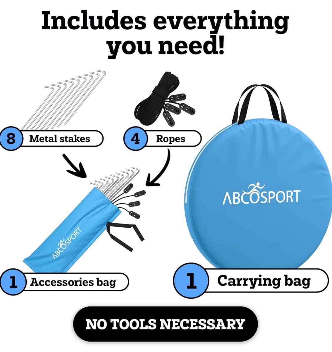 Abco Tech Pop Up Tent  Portable Tent for Camping - Tempe, Arizona - FleaMarketBay