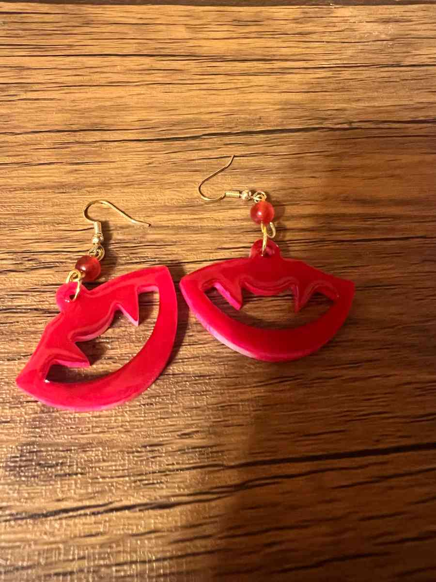 handmade resin Halloween earring - Natchitoches, Louisiana