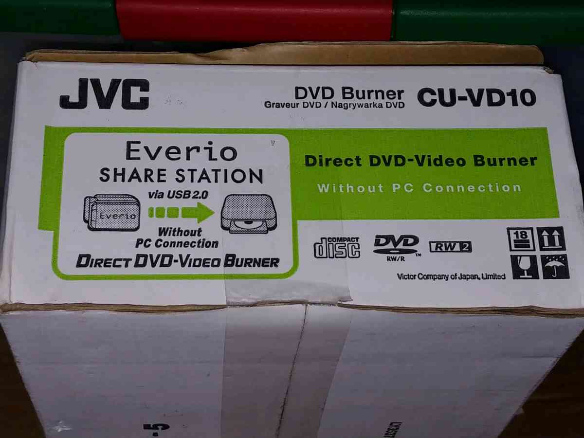 JVC Direct DVD Video Burner New - Colonial Heights, Virginia - FleaMarketBay