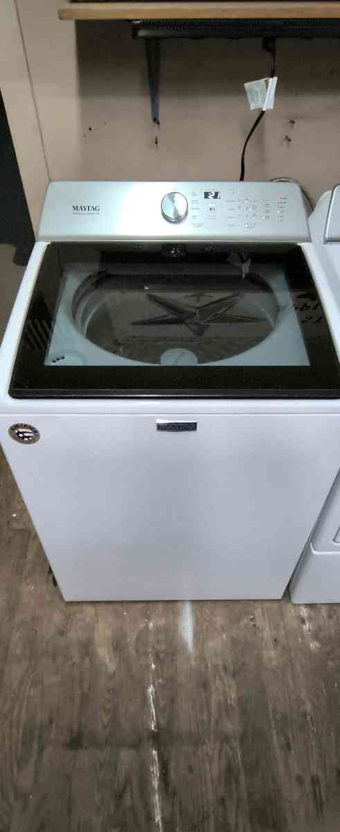 MAYTAG WHITE ELITE TOPLOAD WASHER  ELECTRIC DRYER SET - New Castle, Pennsylvania - FleaMarketBay