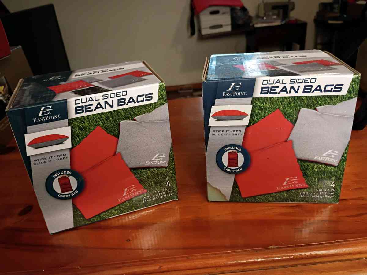 Dual Sided Bean Bags 4 Count To Each Box - Bellevue, Kentucky - FleaMarketBay