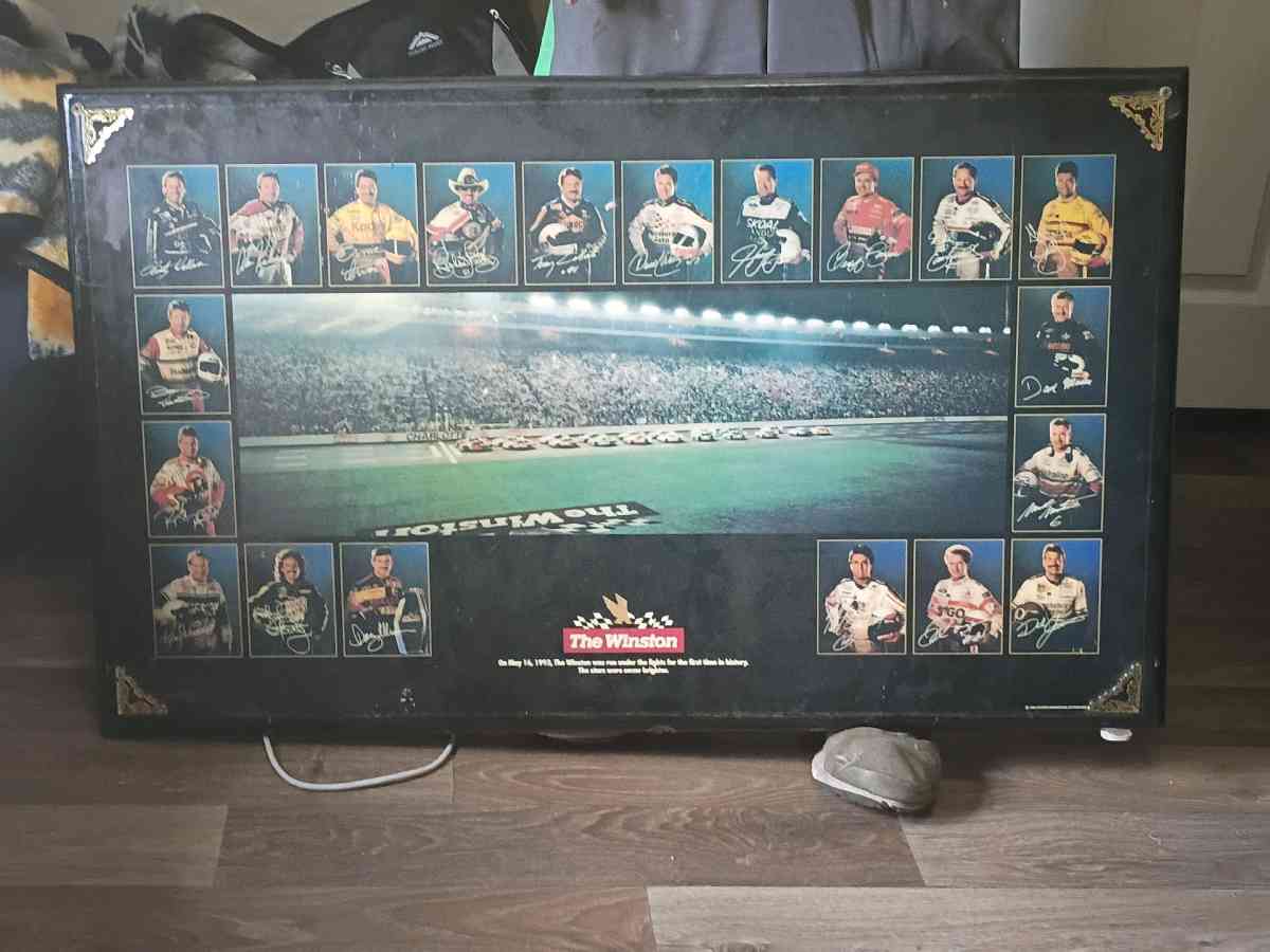 under The lights NASCAR painting - Ocala, Florida