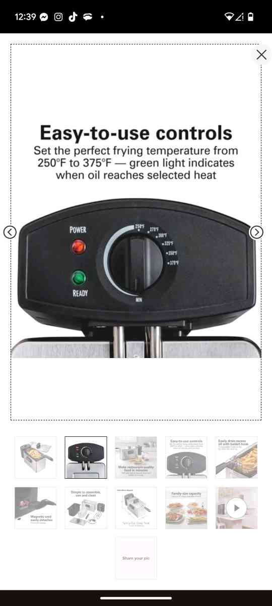 deep fryer - Orange City, Florida - FleaMarketBay