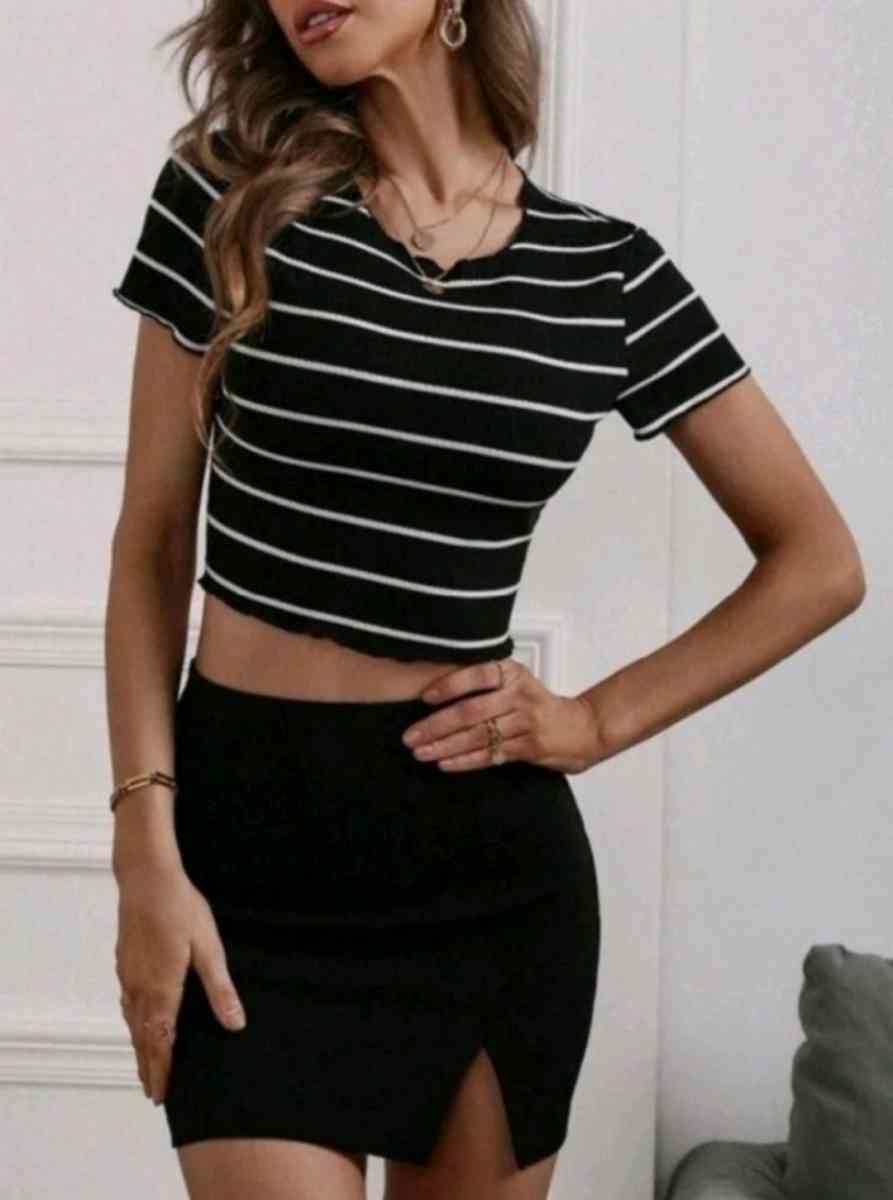 Crop top and black skirt set - Elysburg, Pennsylvania