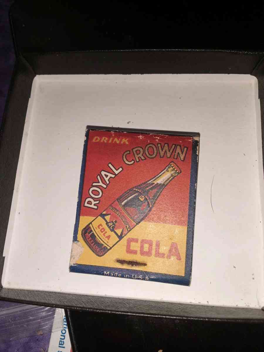 Royal Crown Cola Matches - Atoka, Tennessee - FleaMarketBay