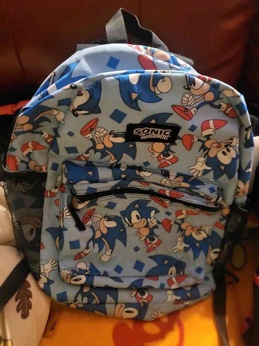 Pikachu backpack and sonic backpack - Corpus Christi, Texas - FleaMarketBay