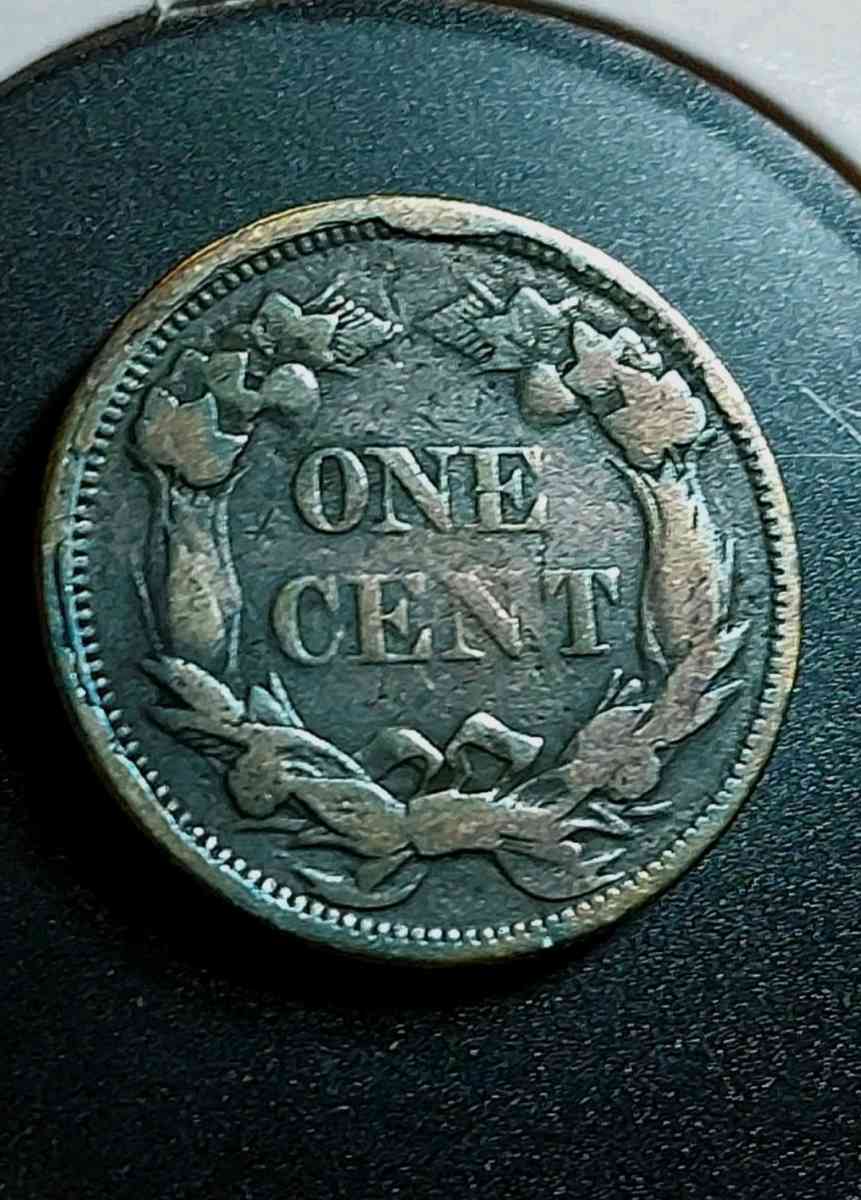 RARE Amazing Collor1858SL Small Letters Flying Eagle Cent Ex - Brooklyn, New York - FleaMarketBay