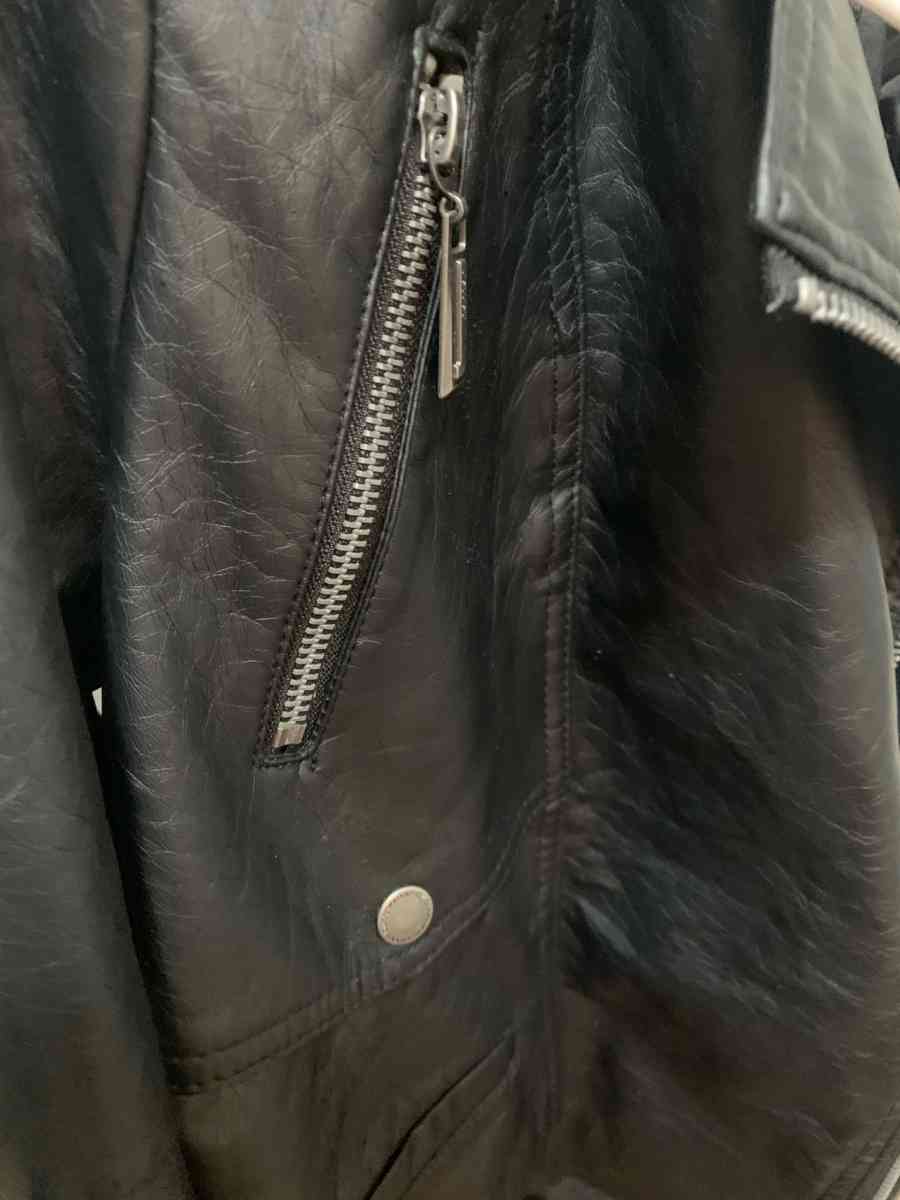 Womens joujou Black Leather Jacket - Corpus Christi, Texas - FleaMarketBay