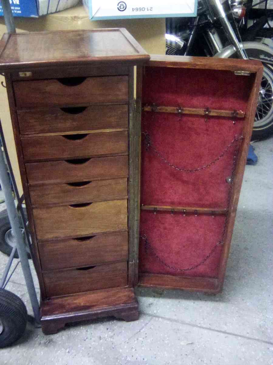 refinished unisex jewelry cabinet - Aurora, Colorado - FleaMarketBay