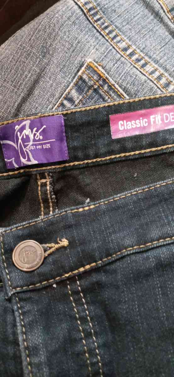 Womens Denim Jeans Just My Size 20w - Dane, Wisconsin - FleaMarketBay